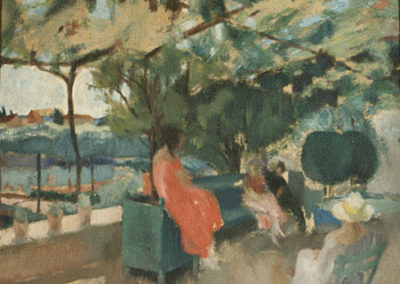 Suzanne Lalique au jardin