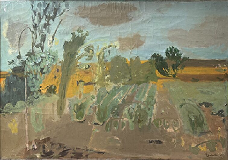 Les vignes à  la Mothe
